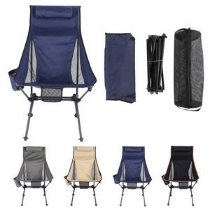 Compact Folding Outdoor Chair with Portable Travel Bag