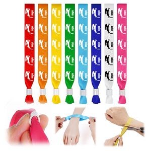 Disposable Colored Polyester Wristband