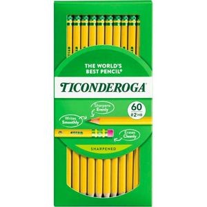 #2 Wood Pencils - Yellow, 240 Pack (Case of 6)