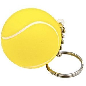 Tennis Ball Key Chain Stress Reliever Squeeze Toy