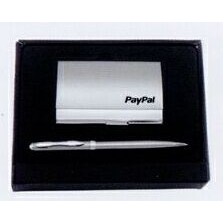 Card Case And Pen Set