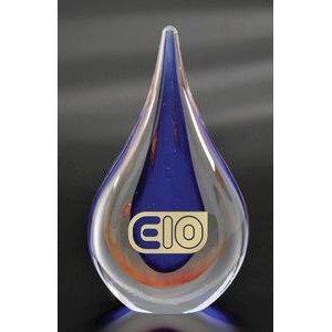 Teardrop Art Glass Award