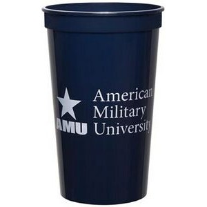 22 Oz. Smooth Colored Stadium Cup