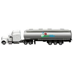 1/87 Scale 7.5" Oil Tanker Die Cast Replica with Full Color Graphic Decals (u)