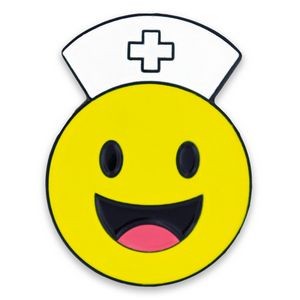 Smiley Face Nurse Pin