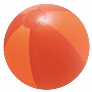 16" Inflatable Tone on Tone Orange Beach Ball
