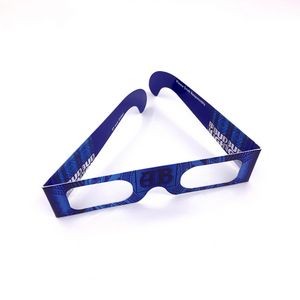 3D paper eyeglasses for fireworks