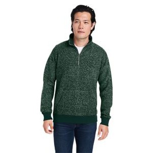 J AMERICA Unisex Aspen Fleece Quarter-Zip Sweatshirt