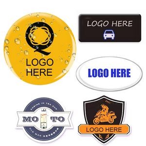 Domed Any Shape Decal Labels / Sticker (3/8" to 2")