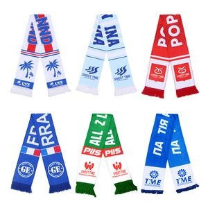 Polyester Sport Scarf With Tassel
