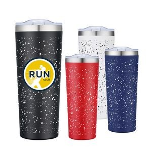 28 Oz. Campfire Design Double Wall Stainless Steel Vacuum Tumbler Water Bottle