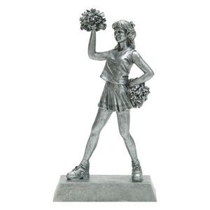Cheerleader, Female Figure - Large Signature Figurines - 10-1/2" Tall