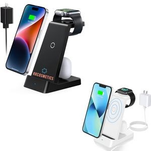 3 in 1 Fast Wireless Charging Dock Stand