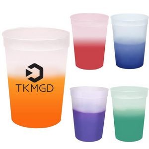 8 Oz Color Changing Stadium Cups