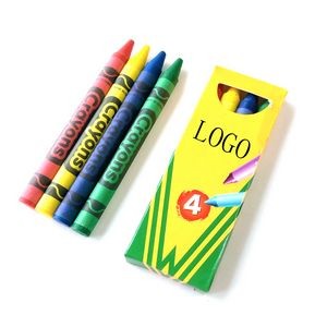 4-Color Crayons For Children