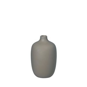 blomus Ceola Satellite Gray Ceramic Vase (3''x5'')