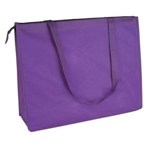 Polypropylene Tote Bag w/Zipper (Extra Large)