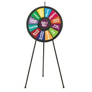 12 Slot Floor Stand Prize Wheel Game