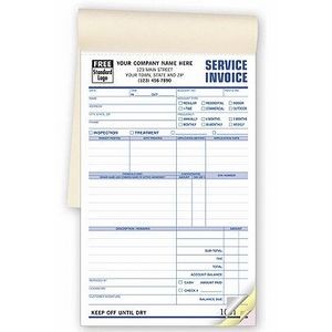 Pest Control Service Invoice Book (3 Part)