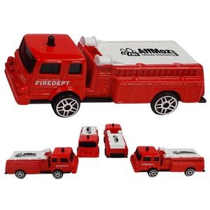 3" 1:64 Scale Die Cast Fire truck (u)