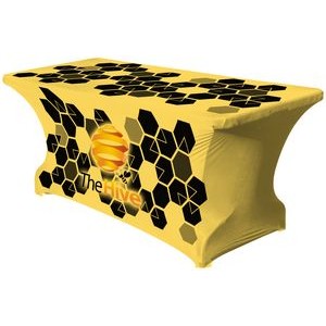 6' Sublimated All-Over Spandex Table Cover