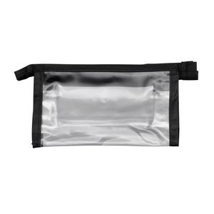 Clear Vinyl Bag With Top Zipper - 4"X6" (Empty)