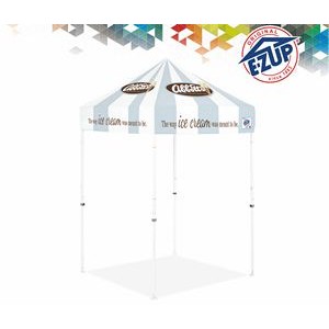 VUE™ Full Bleed Digital Professional Tent w/Steel Frame (5' x 5')