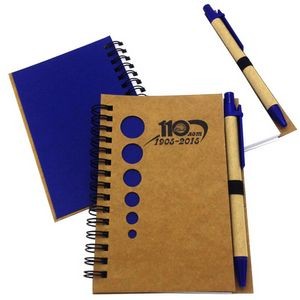 Notepad with Pen in Holder