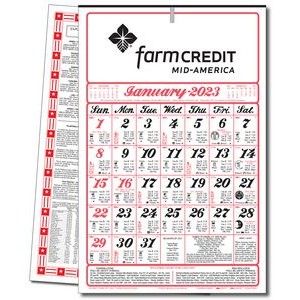 7 Sheet Almanac Wall Calendar