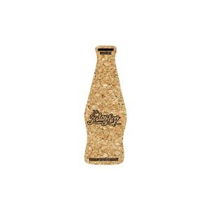 4" Econo Cork Bottle Coaster