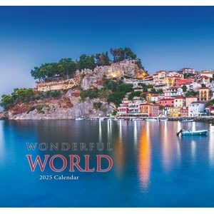 Wonderful World 2025 Deluxe Executive Calendar