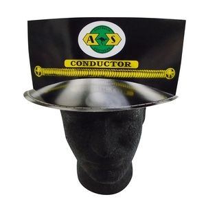 Train Conductor Paper Hat w/ Elastic Band & Stock Graphic