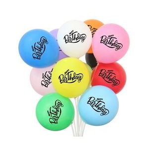 Custom Balloons LB-12-Inch-3.2-Blank
