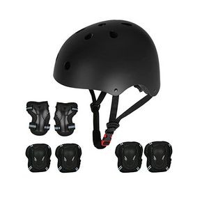 Kids Helmet With Sport Protective Gear Set