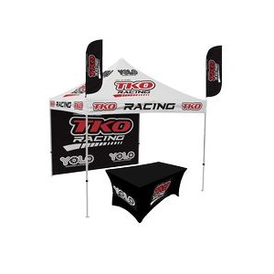 10ft x 10ft Custom Canopy Tent - Experience Silver Package