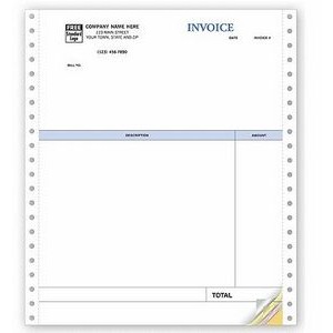Classic Professional Invoice (4 Part)