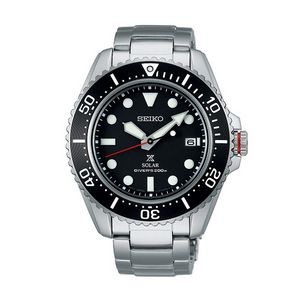 Seiko Prospex SNE589 Solar Diver Men's Watch - Black