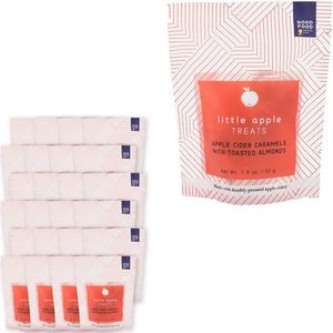 Little Apple Treats Apple Cider With Toasted Almonds Caramels: 1.8 oz Pack