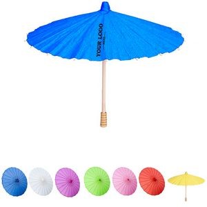 Doodle Painting Creation Wooden Handle Umbrella