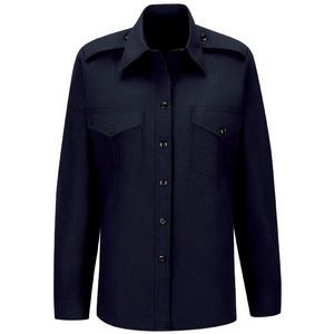 Workrite® Women's Classic Long Sleeve Fire Chief Shirt w/Functional Epaulets