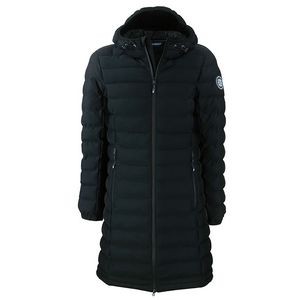 Cutter & Buck Ladies Ridge Repreve Eco Insulated Long Jacket