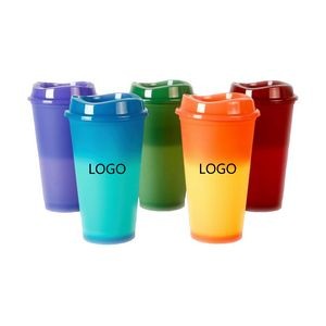 16Oz Color Changing Plastic Cups