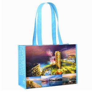 Custom Full-Color Laminated Non-Woven Promotional Gift Bag 12.5"x9"x6"