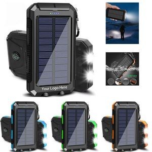 20,000mAh Portable Solar Charger