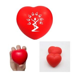 PU Heart-shaped Stress Reliever Ball