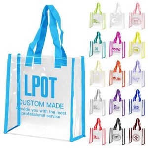 Waterproof Clear PVC Shopping Bag