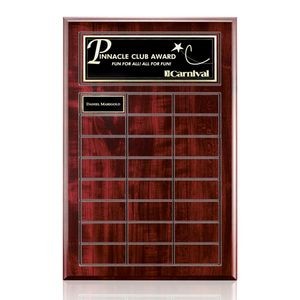 Antwerp Perpetual Plaque - Cherry Finish 24 Plate