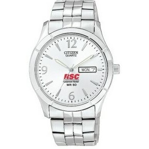 Men's Citizen® Quartz Watch (Silver Dial)