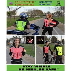 Outdoor Sports Green Safety Vest Reflective Non-ANSI