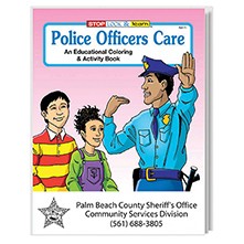 Police Officers Care Coloring Book
